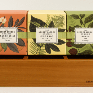 Secret Garden Organic Teas with Bamboo Tea Storage Box