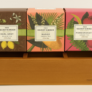 The Secret Garden Teas with Bamboo Storage Box