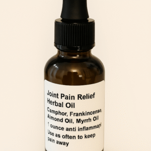 Joint Pain Relief Herbal Oil – Natural Anti-Inflammatory Blend (1 oz)
