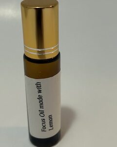 Focus Oil is made from Lemon oil and Jojoba oil