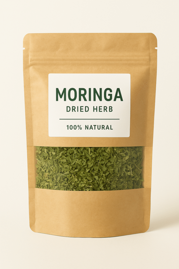 Moringa Dried Herb – 100% Natural Superfood | Energy, Immunity & Detox Support 1 oz