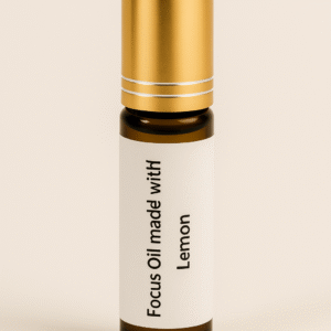 Lemon Focus Essential Oil Roll-On – Natural Clarity & Energy Boost
